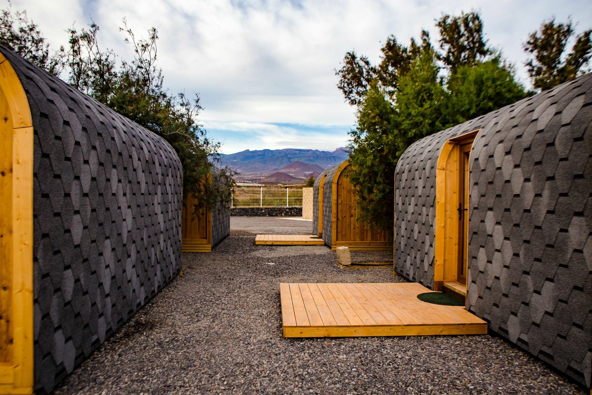 Eco-Wooden Houses Camping Montana Roja Эль-Медано Экстерьер фото