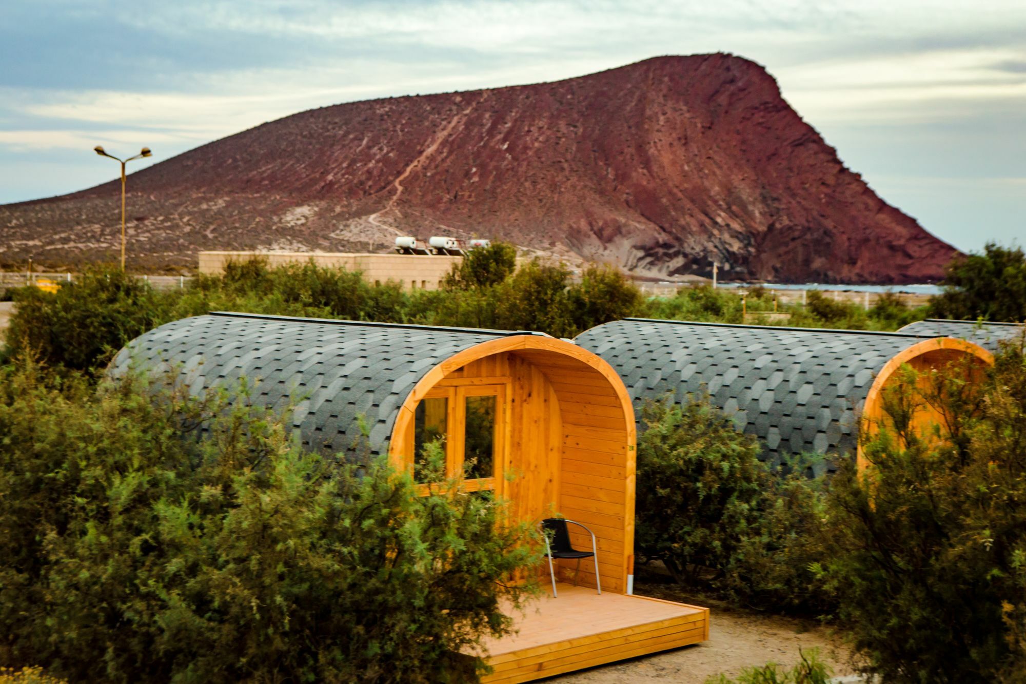 Eco-Wooden Houses Camping Montana Roja Эль-Медано Экстерьер фото