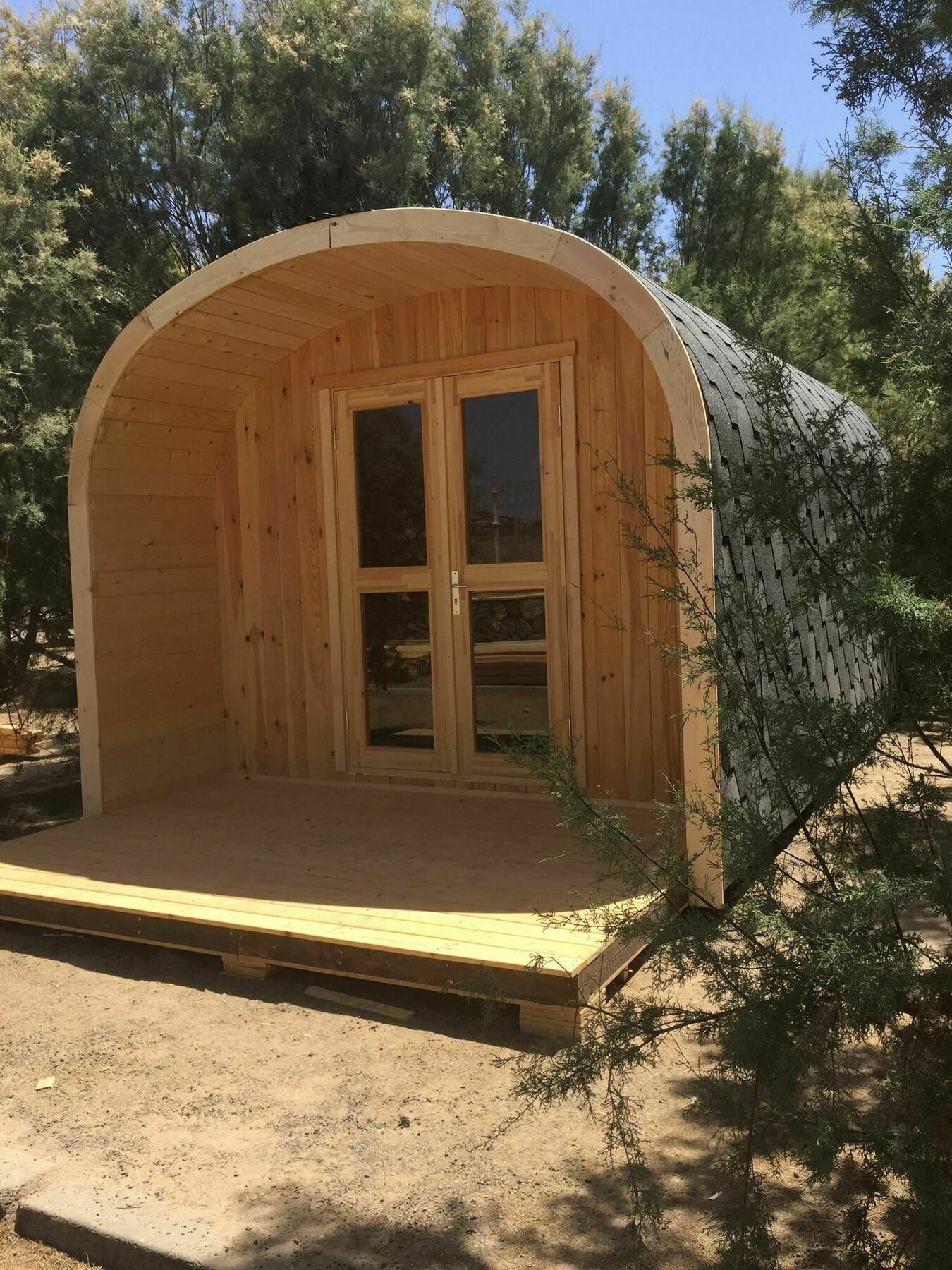 Eco-Wooden Houses Camping Montana Roja Эль-Медано Экстерьер фото